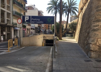 La gestión del parking del Castillo saldrá a subasta