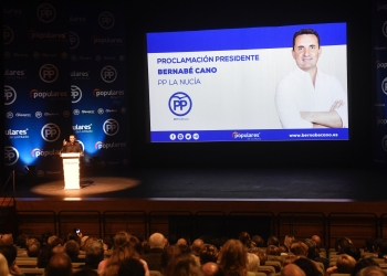 Bernabé Cano, proclamado presidente del PP de La Nucía