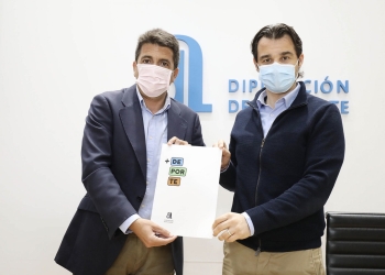 La Diputación refuerza en 2022 su presupuesto de Deportes hasta alcanzar los 12 millones de euros