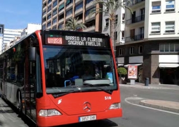 Alicante mantiene ‘congelado’ el precio del billete y los bonos del autobús urbano
