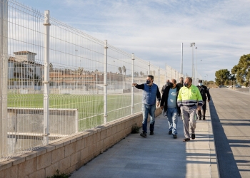 Finalizan las obras de remodelación del campo de fútbol 11 de l’Albir