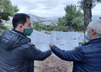 Medio Ambiente edita un millar de ejemplares del mapa de la Sierra de Orihuela