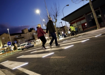 Pasos de peatones inteligentes en l’Albir