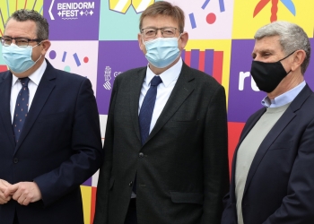 Ximo Puig: «el Benidorm Fest permite proyectar a Benidorm como capital del turismo del Mediterráneo»