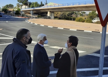 Altea ya tiene en propiedad las dos nuevas rotondas de su entrada sur