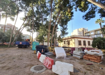 Elda inicia las obras de reforma y puesta en valor del Jardín de la Música