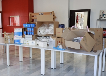 l’Alfàs dona un lote de material sanitario para Cuba