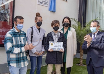 Benidorm estrena una calle al exalcalde Agustín Navarro Alvado