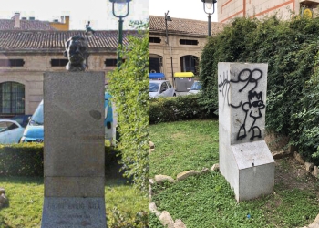 Alcoy denuncia la desaparición del busto de Emilio Sala