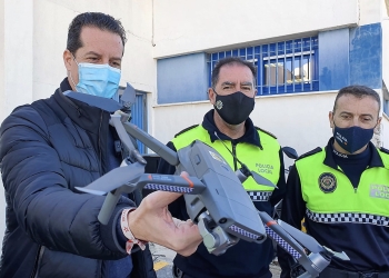 La Policía Local de Elda incorpora a su equipamiento dos drones