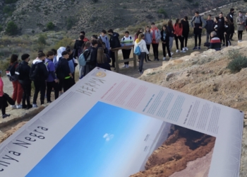 Jornada de puertas abiertas en el yacimiento Penya Negra