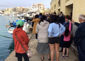 130 personas disfrutaron del primer evento de Pescaturismo Torrevieja 2022
