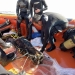 Santa Pola recupera un ánfora romana de 1.800 años de antigüedad del fondo de la bahía