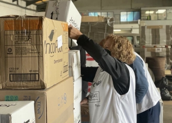 Elche dona cerca de 66.000 kilos de productos de ayuda humanitaria para Ucrania