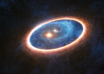 Observan el inicio de la gestación de planetas en un sistema binario de estrellas