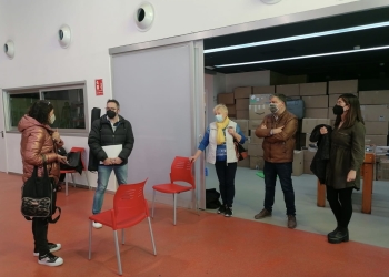 Villena envía su primer cargamento con más de 400 cajas de ayuda humanitaria con destino a Ucrania