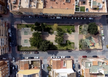 El lunes comienzan las obras de remodelación del céntrico Parque alfasino El Plà