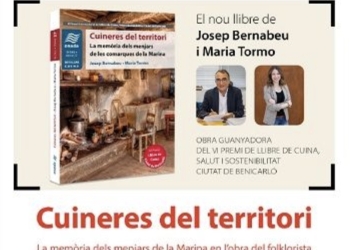 El libro “Cuineres del territori” se presenta este jueves en la sede de Alicante de la UA