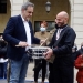 Manuel Jiménez da el Toque de Honor a la Tamborrada de Semana Santa