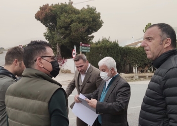 Altea y Diputación proyectan la ejecución de una rotonda en la carretera de la Nucía