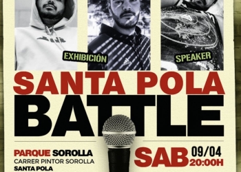 Santa Pola refuerza el evento juvenil Urban Day con un festival musical de arte urbano