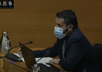 Iniesta comparece en la Comisión de las Cortes Valencianas sobre el impacto de la borrasca ‘Gloria’ en Villena