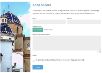 “Altea Millora” recoge 36 propuestas ciudadanas en un trimestre