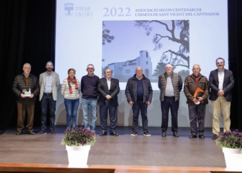 La Associació II Centenari de l’Ermita de Sant Vicent del Captivador distinguida con el Premi l’Alfàs 2022