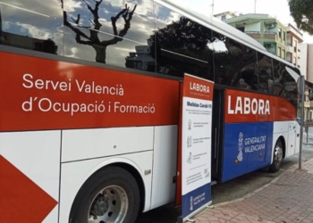 Mutxamel recibe la visita del Bus Labora del 11 al 13 de abril