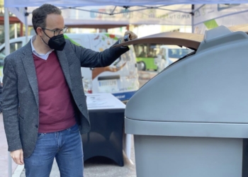 La prueba piloto del contenedor marrón cierra su primer mes con un rotundo éxito