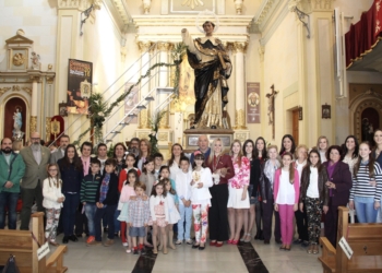 Un santo muy viajero