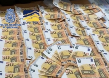 Falsificación de billetes en la Marina Baixa