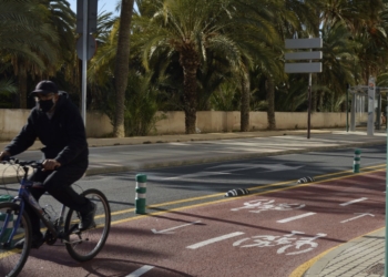 El Carril Bici de Elche se ampliará 4,2 kilómetros para llegar hasta el Hospital General y la Ciudad Deportiva