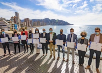 Siete empresas de Benidorm obtienen el distintivo de calidad SICTED por primera vez
