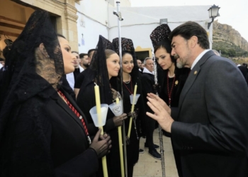 Santa Cruz y “La Marinera” no completaron las Estaciones de Penitencia por la lluvia