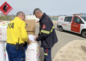 El Consorcio de Bomberos de la Diputación envía equipamiento al personal de emergencias de Ucrania