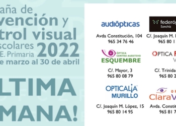 Última semana para la solicitud de cita en la campaña de Prevención y Control de la Salud Ocular Infantil