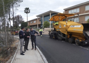 La Nucía invierte 350.000 euros en la renovación del vial que une Copet y Convent