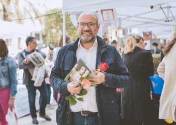Libreros y autores celebraron el Día del Libro