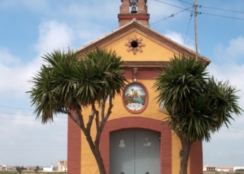 La ermita a San Cristóbal de la Alboraya planta en plena huerta | Rodrigum