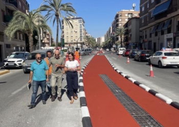 carril bici elche