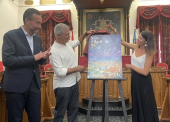 El cartel de Vicente Javier Poveda anuncia las Fiestas de Agosto