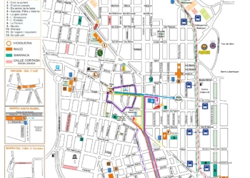 San Vicente anuncia cortes y restricciones de tráfico por las Hogueras