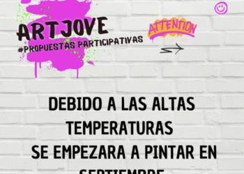 El diseño ganador de la iniciativa ‘Art Jove’ se plasmará durante el mes de septiembre