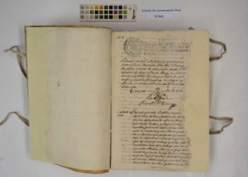 El Archivo Municipal de Alcoy restaura siete volúmenes de los siglos XVIII y XIX