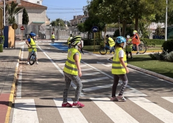 Santa Pola recupera su parque infantil de tráfico para este verano