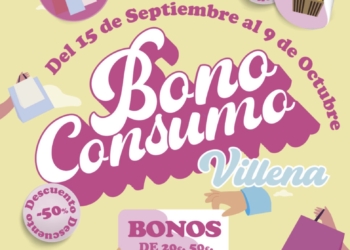 Más de 120 establecimientos se adhieren a la campaña ‘Bono Consumo de Villena’