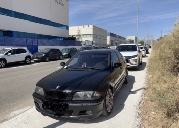 Entran en servicio el nuevo alumbrado y más aparcamientos en el polígono Canastell