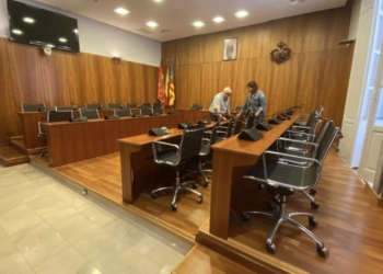 Orihuela celebrará el próximo pleno ordinario en el salón de plenos del Palacio del Marqués de Arneva