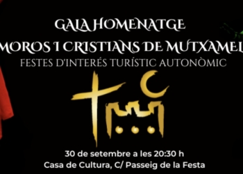La Gala Homenaje a los Moros i Cristians de Mutxamel, suspendida el pasado mes de agosto, se celebra este viernes